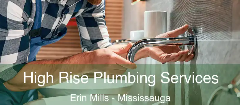  High Rise Plumbing Services Erin Mills - Mississauga