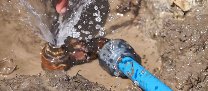 Burst Water Pipe Repair and Replacement in Erin Mills, Mississauga