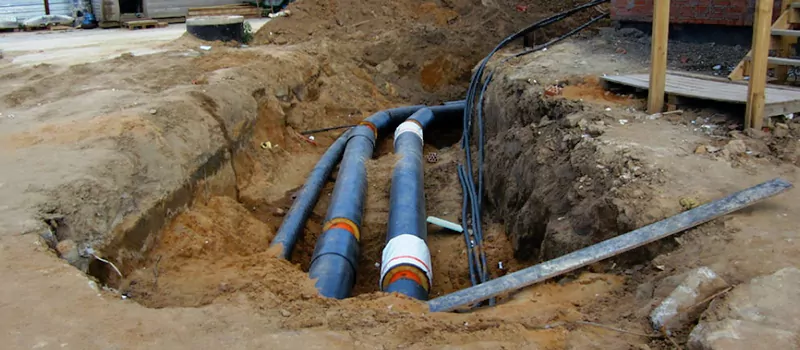 Main Water Line Installation in Erin Mills, Mississauga