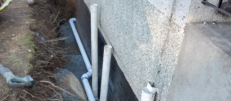 Installing Weeping Tile Systems in Erin Mills, Mississauga