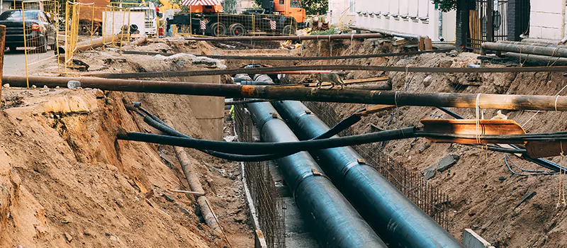 Underground Drainage Pipe Replacement in Erin Mills, Mississauga