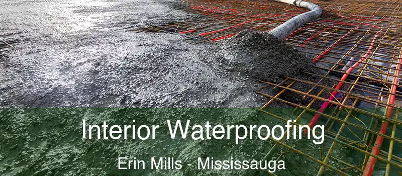  Interior Waterproofing Erin Mills - Mississauga