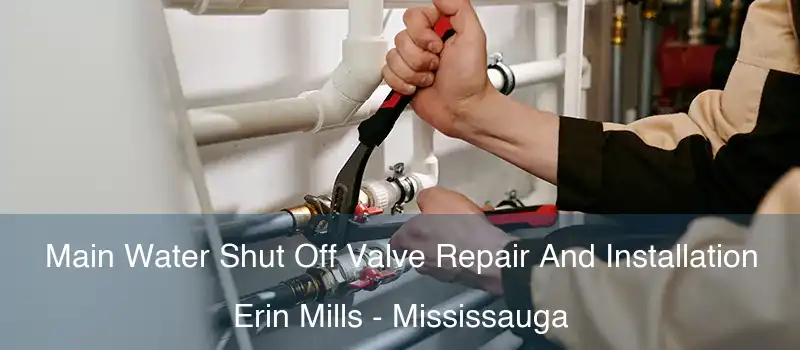  Main Water Shut Off Valve Repair And Installation Erin Mills - Mississauga