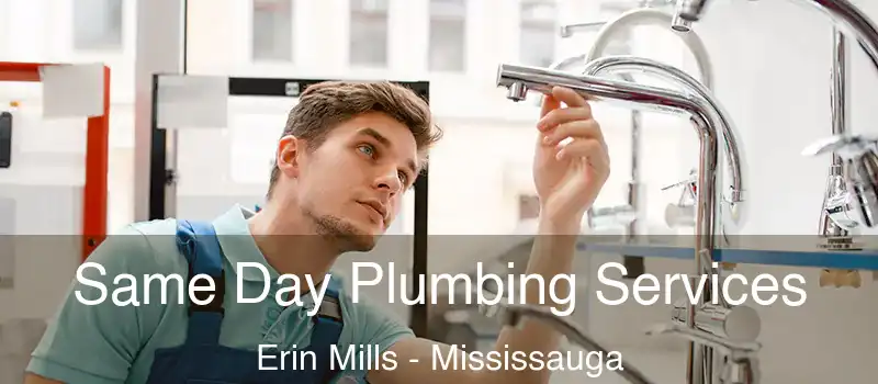  Same Day Plumbing Services Erin Mills - Mississauga