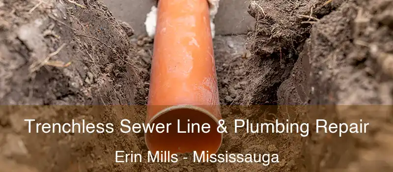  Trenchless Sewer Line & Plumbing Repair Erin Mills - Mississauga